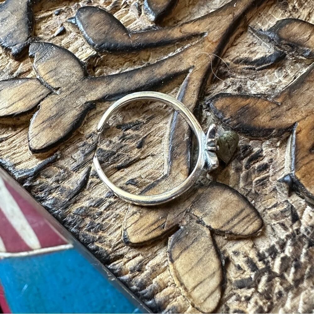 Butterfly Sterling Silver Toe Ring - Picture 4 of 4